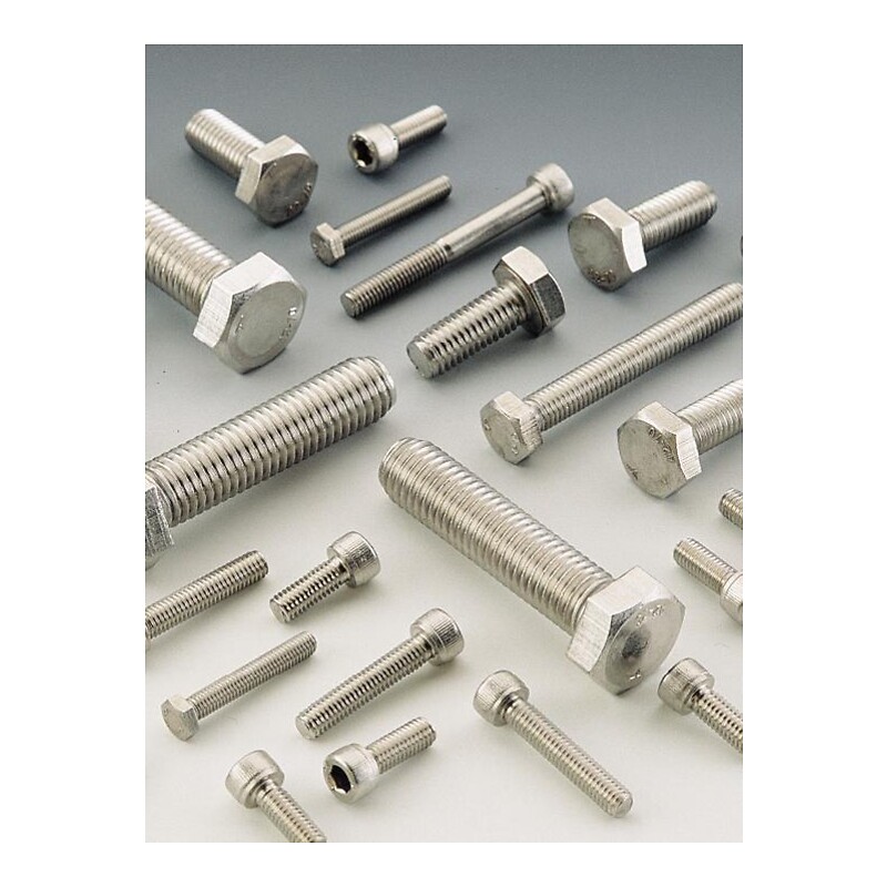 Vis métaux tête hexagonale filetage total inox A2 DIN 933, diamètre 4 mm, longueur 16 mm, boîte de 200 vis - ACTON - 344073 – Image 2