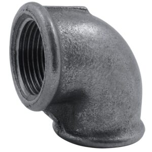 Coude 90° F/F rèf. 90 15x21 noir - - 714002