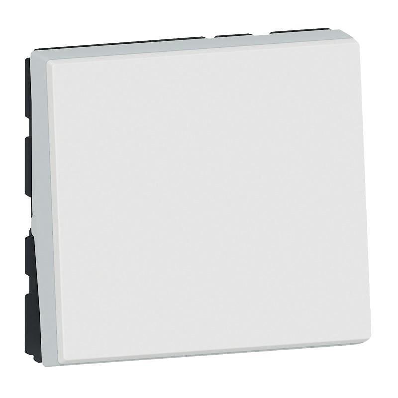 Poussoir programme Mosaic 1 module 6A blanc - Legrand - 357638 – Image 3