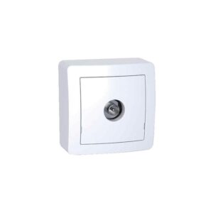 Prise TV ALREA simple BP COMPLET - Schneider - 499241