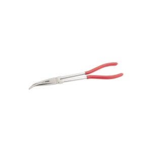 Pince à becs demi-rond coudés extra longue - SAM outillage - 157481