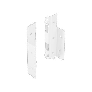 Raccord pour paroi arrière AvanTech YOU - Conditionnement Industrie - hauteur dos 139 mm - finition Blanc - HETTICH - 139659