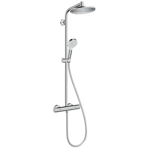 Colonne de douche thermostatique Showerpipe Crometta S 240 1 jet - HANSGROHE - 599761