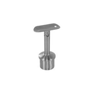 Supports de main-courante Ø 42,4 mm pour poteau rond en inox - à coller sur poteau - orientables - inox 304 - boîte de 2 - Design Production - 178019
