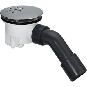 Bonde de douche Tempoplex avec coude 45° 378912 - VIEGA - 723129
