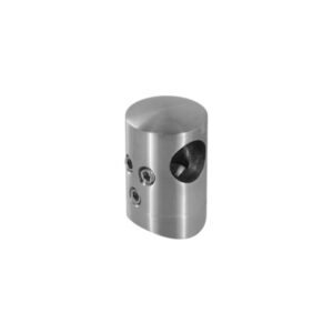 Support transversal de liaison pour barre de remplissage Ø 12 mm - pour poteau Ø 42,4 mm - à visser - inox 316 - à l'unité - Design Production - 178971