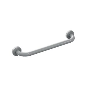 Barre de maintien droite aluminium teinte blanche Bailleron Ø 32 mm à fixations invisibles - longueur 500 mm - LEGALLAIS - 106080