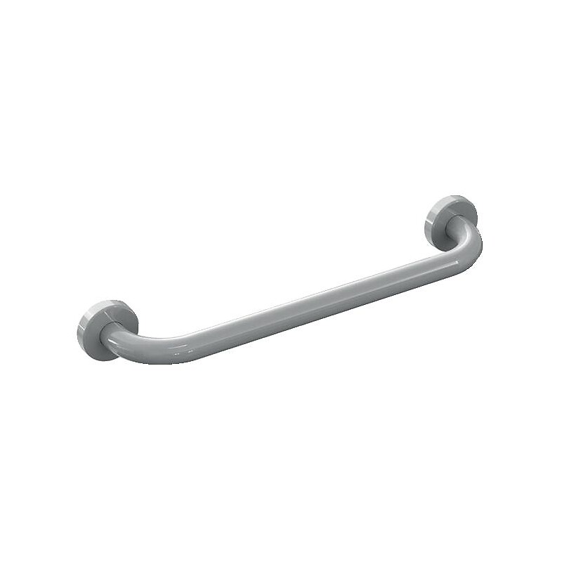Barre de maintien droite aluminium teinte blanche Bailleron Ø 32 mm à fixations invisibles - longueur 600 mm - LEGALLAIS - 106087 – Image 3