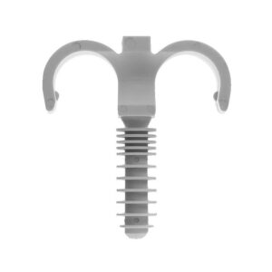 Clips doubles spécial PER diamètre 25 mm en boîte de 100 - RAM - 263390