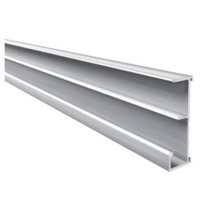 Profil de dossiers suspendus en aluminium brut montage à clipper 4m - Atrius - 595484