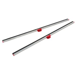 Rails d'étanchéité ZIPWALL pour murs et plafonds, Kit 2 rails de 1,30m et accessoires - ZIPWALL - 604038
