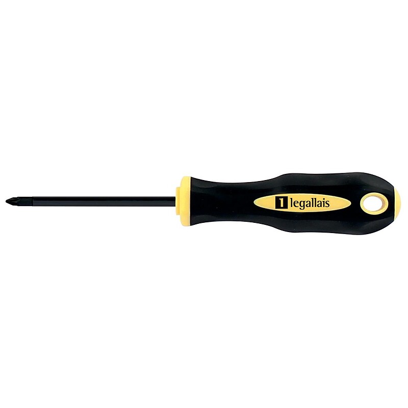 Tournevis lame ronde noire empreinte Pozidriv PZ2x100 - TAHITI II - LEGALLAIS - 162010 – Image 2
