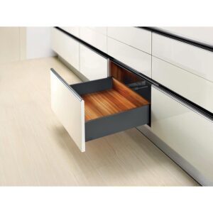 Tiroir double paroi fine OENO Hauteur 126 mm gris Longueur 350 mm - LEGALLAIS - 616470