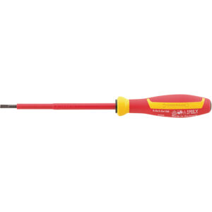 Tournevis d'électricien empreinte Fente VDE isolé 1000V DRALL - 0,6x3,5x100 mm - STAHLWILLE - 213873