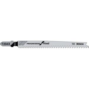 Lames de scies sauteuses T234X, carte de 5 - BOSCH - 106443
