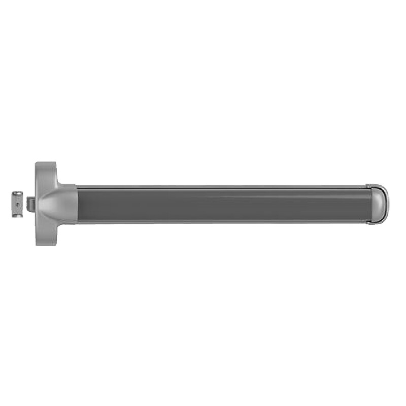 Serrure antipanique 1 point Oltre Push gris 9006 - FAPIM - 644813