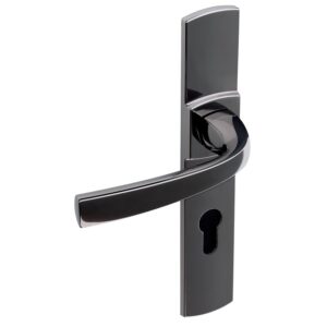 Béquille double palière ligne Muze perçage ovale chromé velours - VACHETTE ASSA ABLOY - 195931