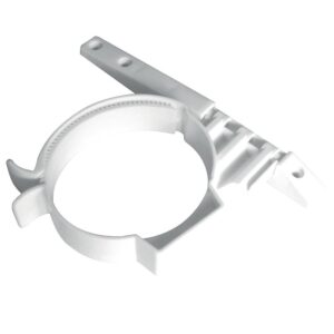 Collier blanc pour système concentrique diamètres 100 et 125 mm - UBBINK - 125974