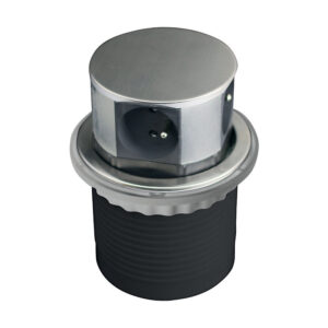 Prise escamotable 3 prises 2P+T + 2 prises USB - SYNERCIA - 631646