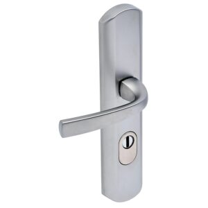 Ensemble palière de sécurité type Muze clé I finition chromé velours - VACHETTE ASSA ABLOY - 454595