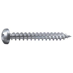 Coffret de 1300 vis à bois aggloméré tête cylindrique Pozidriv acier zingué blanc entièrement filetées Vanier - LEGALLAIS - 528907