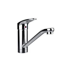 Mitigeur de lavabo hospitalier à bec tube fixe ou orientable sans vidage - Sanifirst - 457822