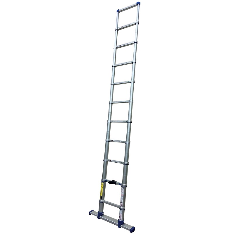 Échelle télescopique simple avec stabilisateurs 11 échelons 3,20 m X'TENSO 2 - TUBESCA - 178600