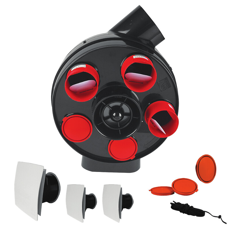 Kit VMC simple flux autoréglable Penta HCS bouches design carrées - AXELAIR - 102573