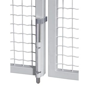 Verrou profilé en aluminium type VSF pour grille - LOCINOX - 374571