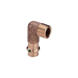 Coude bronze 90° cuivre F15 filetage 15x21 335281 - VIEGA - 719196