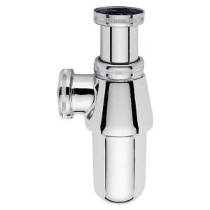 Siphon de lavabo et bidet en laiton chromé grand culot 33x42 105082 - VIEGA - 723186