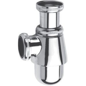 Siphon de lavabo et bidet en laiton chromé 33x42 - NICOLL - 723014