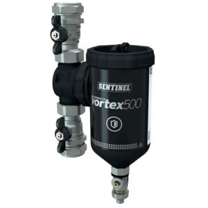 Filtre Eliminator Vortex 500 pour une filtration puissante en installation moyenne ,compact, débit 50l/min raccords 28mm - SENTINEL - 601161