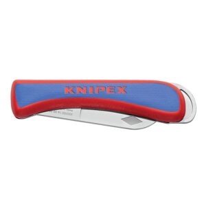Couteau pliant d'électricien résistant aux chocs - KNIPEX - 102405