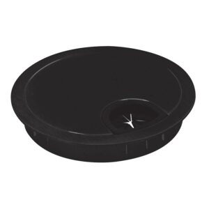 Passe-câbles PERRY en zamak ronds diamètre perçage 80 NOIR MAT - LEGALLAIS - 531070