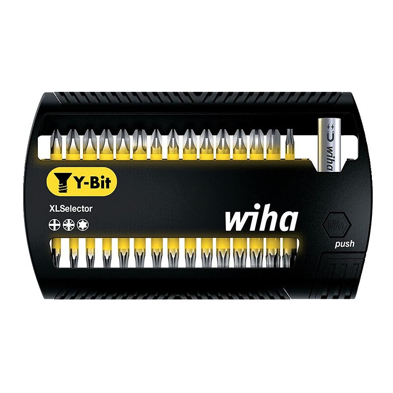 Coffret XLSelector de 30 embouts de vissage Y 25 mm + 1 porte-embout magnétique - WIHA - 594847