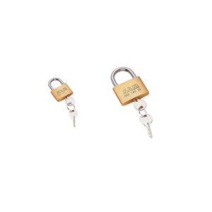 Cadenas à clé en laiton massif CAD-25 - SAM outillage - 216316
