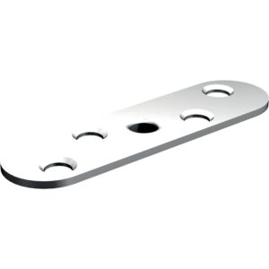 Platine inox 26XA2 pour monture 11218HCX pour WIN-SLIDE, WIN-SLIDE R et WIN-SLIDE 2 - MANTION - 642377