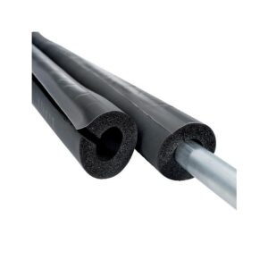Tubes isolants fendus Insul tube lap, épaisseur 19 mm, longueur 2 m, pour tuyaux diamètre 15 mm, carton de 86 m - N.M.C - 481559