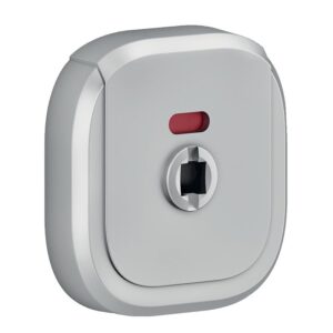 Rosaces pour béquille double Vercy chromé velours condamnation à voyant - VACHETTE ASSA ABLOY - 652814
