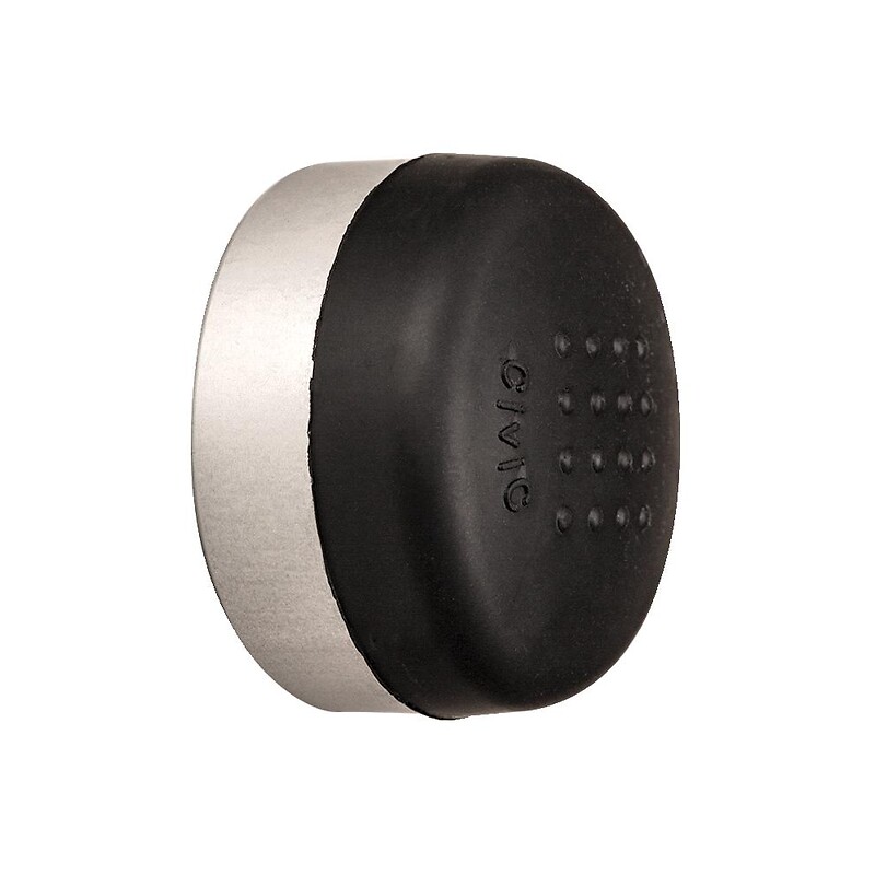 Butoir de béquille Julius base plastique blanche Ø40 mm hauteur 20 mm bouchon blanc - CIVIC - 601875 – Image 4