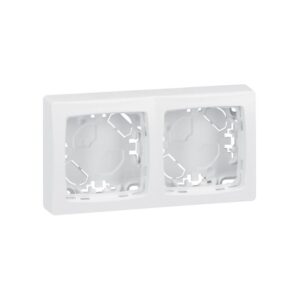 Cadre saillie 2 postes blanc - Legrand - 460454