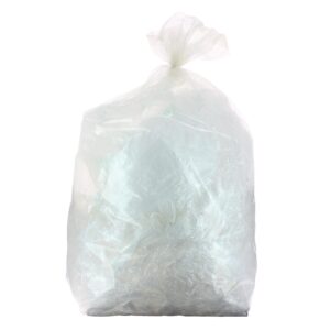 Sacs poubelles 110 litres HD transparents carton de 500 sacs - - 587581