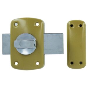 Verrou de sûreté à bouton varié pêne 110 mm Wallis 2 - LEGALLAIS - 476701