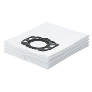 Sac filtres ouate pour aspirateurs Karcher MV 4/MV 5/MV 6 sachet de 4 filtres - KÄRCHER - 433042