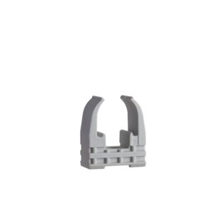 Clip à tube Mureva FIX standard pour conduits Ø 16 mm blanc sachet de 100 pièces - Schneider - 360207