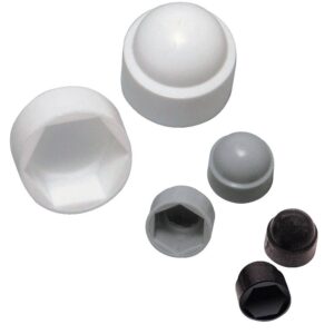 Cache-écrou plastique M12 noir en boîte de 100 - GOETTGENS - 630469