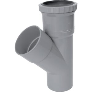 Culotte PVC 45° M/F diamètre 100 à joint de dilatation BMT14 - NICOLL - 716269
