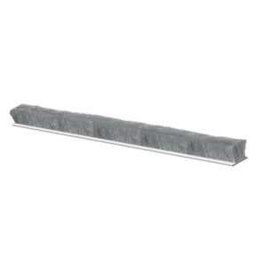 Brosse velours adhésive pour menuiseries PVC et ALU espace 2-4 mm en rouleau de 7.5 ml - ELLEN - 344205