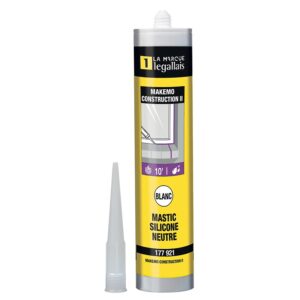 Mastic construction II silicone neutre Makemo coloris gris palette de 1440 cartouches de 300 ml - LEGALLAIS - 668441